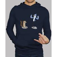 mordecai and rigby sweatshirt colleagues h