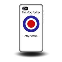 Mod Father White - Personalised Phone Cases