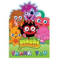 Moshi Monsters Party Thank Yous