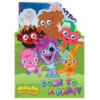 Moshi Monsters Party Invitations