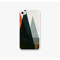 Mountain Type Pattern PC Phone Case Back Cover for iPhone4/4S Case