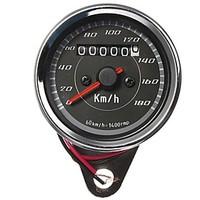 motorcycle odometer speedometer gauge meter dual color led back light