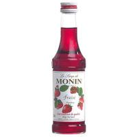 monin strawberry syrup 25cl single