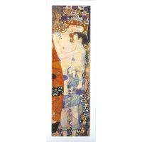 mother and child foil embossed by gustav klimt