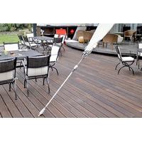 Moso Bamboo X-Treme Ribbed Hardwood Decking Using Hidden Fixing 20mm By 137mm By 1850mm