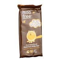 Moo Free Bar Carmelised Hazelnut Nibs 100g