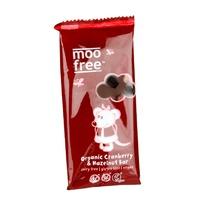 Moo Free Organic Bar Cranberry & Hazelnut 100g - 100 g