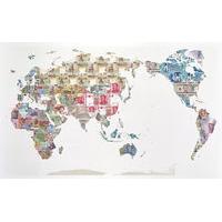 money map of the world china