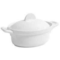 Moonlight Mini Oval Casserole Dish With Lid (Case of 6)