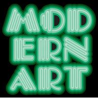 Modern Art - Neon Green By Ben Eine