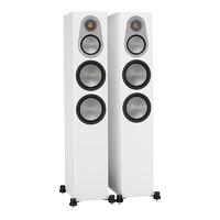 Monitor Audio Silver 300 Satin White Floorstanding Speaker (Pair)