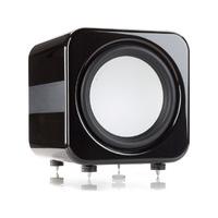 monitor audio apex aw12 metallic black subwoofer