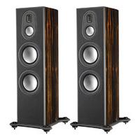 monitor audio platinum pl300 ii piano ebony floorstanding speakers pai ...