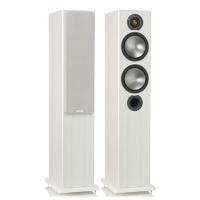 Monitor Audio Bronze 5 White Ash Floorstanding Speakers (Pair)