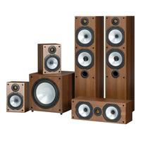 Monitor Audio MR4 AV Walnut 5.1 Speaker Package