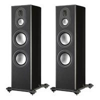 monitor audio platinum pl300 ii gloss black floorstanding speakers pai ...