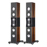 monitor audio platinum pl500 ii piano ebony floorstanding speakers pai ...