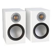 Monitor Audio Silver 50 Satin White Bookshelf Speakers (Pair)