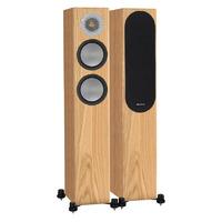 Monitor Audio Silver 200 Natural Oak Floorstanding Speakers (Pair)