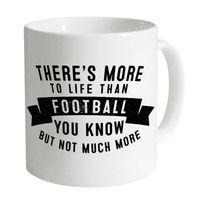 more to life football mug