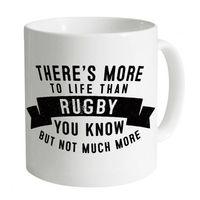 more to life rugby mug