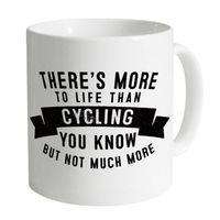 more to life cycling mug