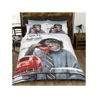 monkey business single duvet cover pillowcase set