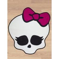 monster high beasties shaped rug skullette