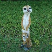 Mother and Baby Meerkat Ornament