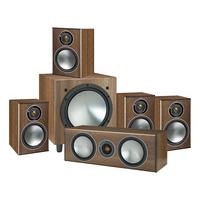Monitor Audio Bronze 1AV10 Walnut 5.1 Speaker Package