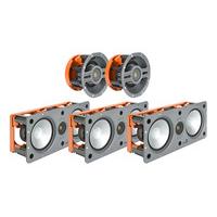 Monitor Audio WT150 5.0 In Wall Speaker Package (Round Surrounds)