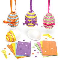 Mosaic Egg Bauble Kits (Pack of 4)