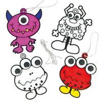 monster wiggle eye suncatchers pack of 6