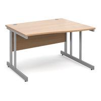 Move Wave Desk 1200mm Right Hand Beech