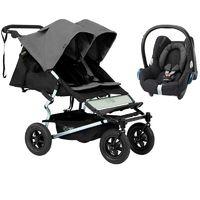 Mountain Buggy Duet 2in1 Travel System-Flint