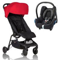 Mountain Buggy Nano 2in1 Maxi Cosi Travel System-Ruby