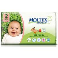 moltex nature disposable nappies mini size 2 pack of 42