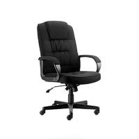 Moore Fabric Chair Black Standard Delivery