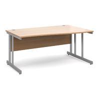 Move Wave Desk 1600mm Right Hand Beech