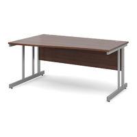 Move Wave Desk 1600mm Left Hand Walnut