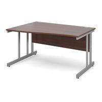 Move Wave Desk 1400mm Left Hand Walnut