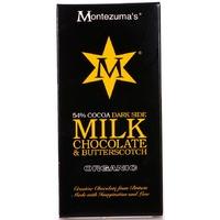 montezumas organic 54 cocoa butterscotch milk chocolate 100g