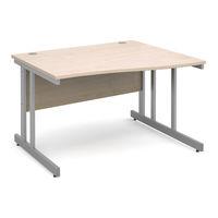 Move Wave Desk 1200mm Right Hand Maple