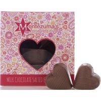 montezumas milk chocolate salted caramel hearts 120g