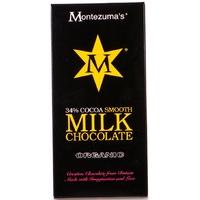 Montezuma\'s Organic 37% Cocoa Smooth Milk Chocolate - 100g