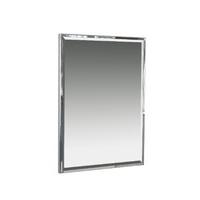 Monte Stainless Steel Framed Square 60cm x 60cm Bathroom Mirror