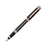 Montegrappa NeroUno Linea Rose Gold Plated Rollerball
