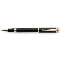 Montegrappa Ducale Black with Rose Gold Trim Rollerball