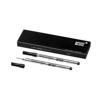 Montblanc Black Fine Rollerball Refill (pack of 2)