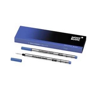 Montblanc Blue Fine Rollerball Refill (pack of 2)